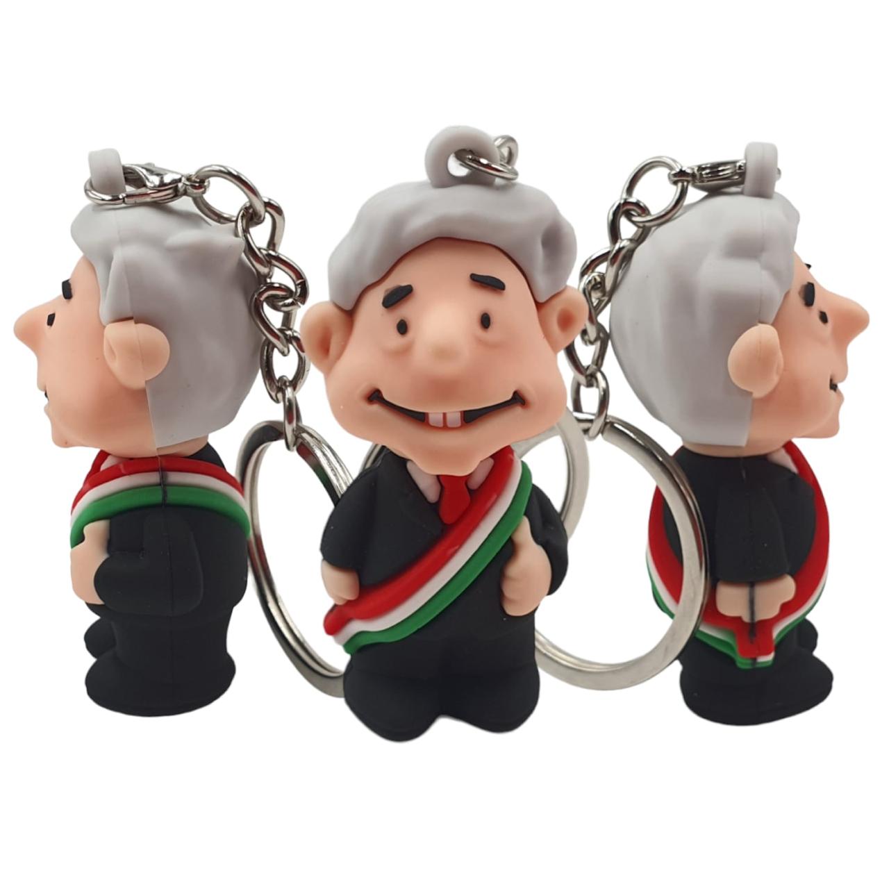 AMLO KEYCHAINS 4 PC SET