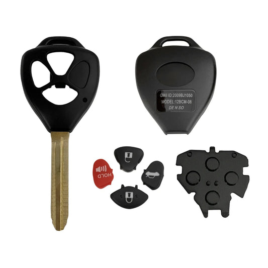 TOYOTA REMOTE KEY SHELL 3 BUTTON